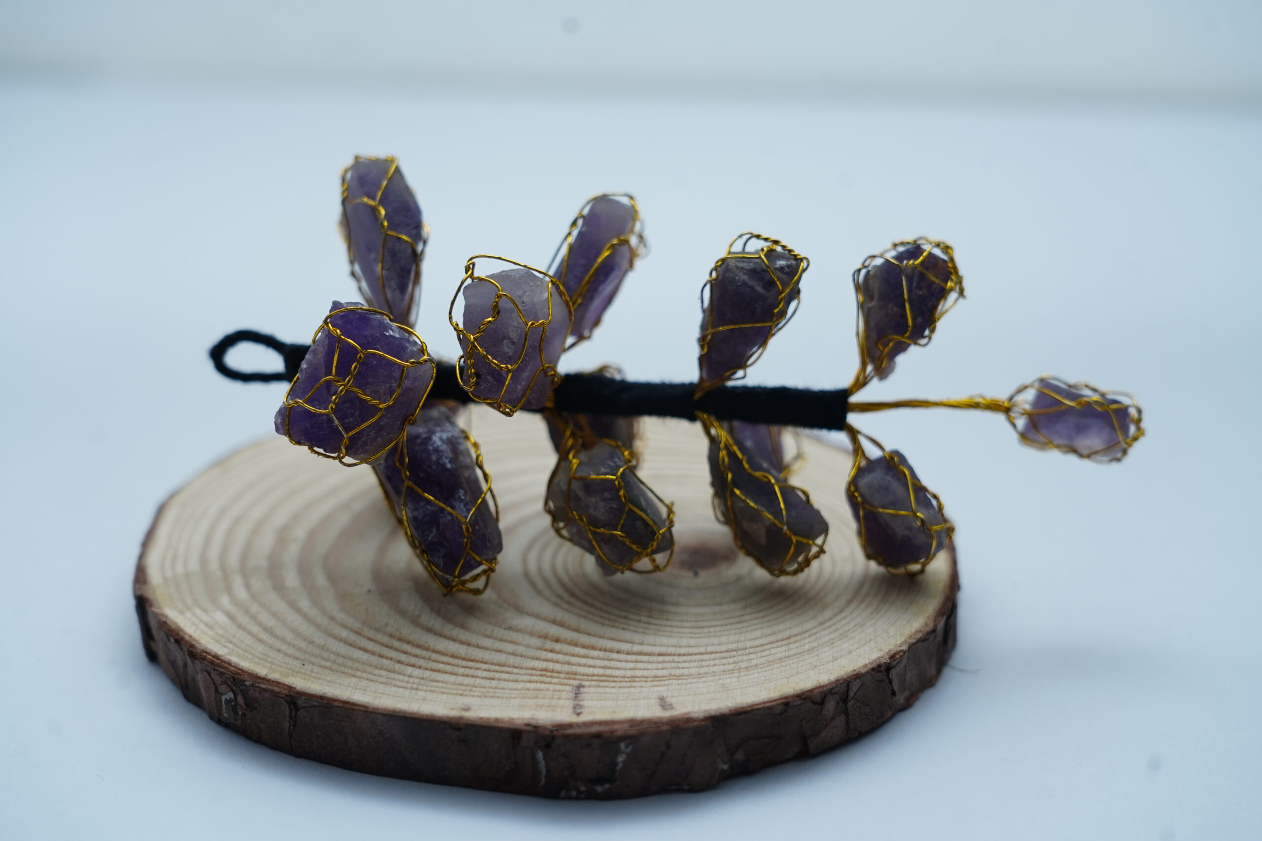 AMETHYST ROUGH CHUNKS HANGING FOR HOME AND CAR -999