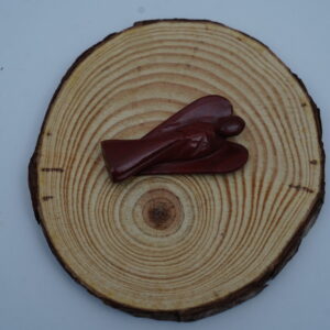 Red Jasper Crystal Natural Stone Angel